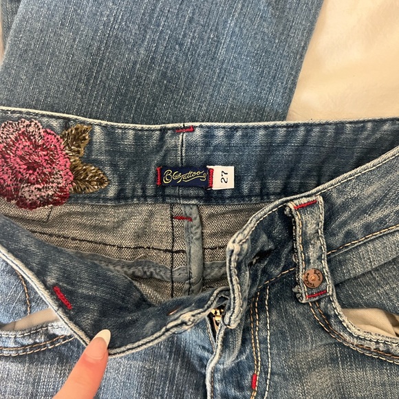 flared low rise jeans - Picture 2 of 6